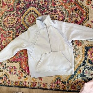 Danskin Light Gray Fleece Jacket